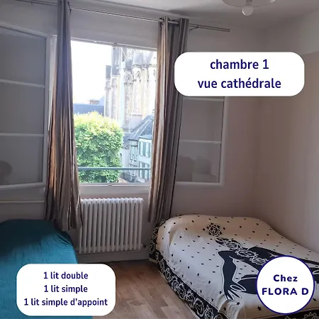 Ubytování v soukromí Chez Flora D - Hypercentre - Lisieux